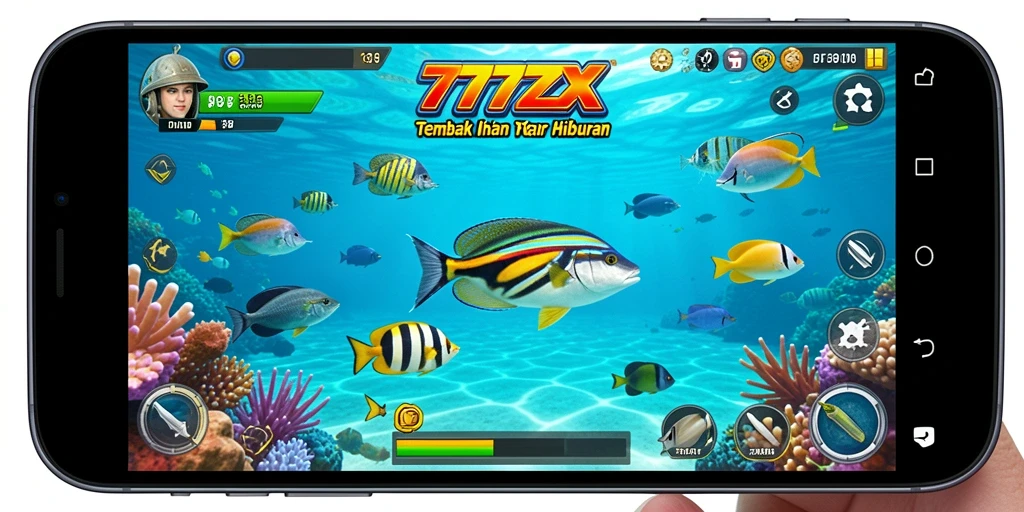 Gameplay seru Tembak Ikan di 777ZX.
