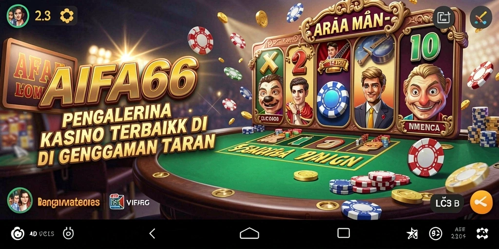 Tampilan gameplay AIFA66 yang menarik dan menegangkan.