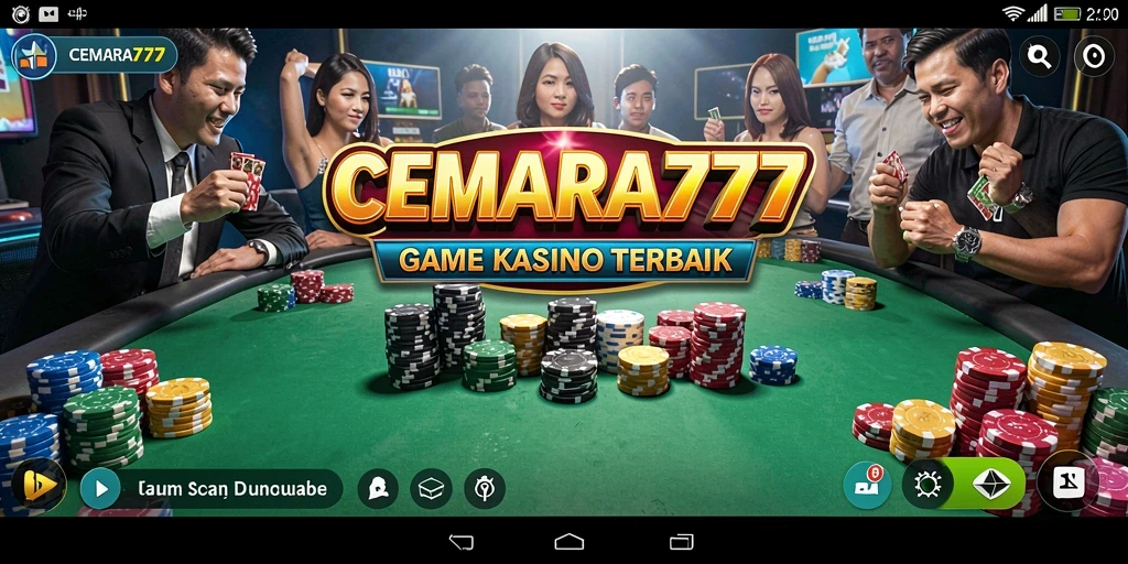 Tampilan menarik dari gameplay kasino CEMARA777 yang mengasyikkan.
