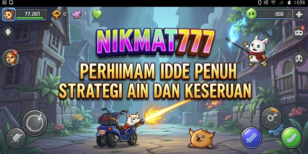 Tampilan gameplay NIKMAT777 yang menarik dan mudah dipahami.