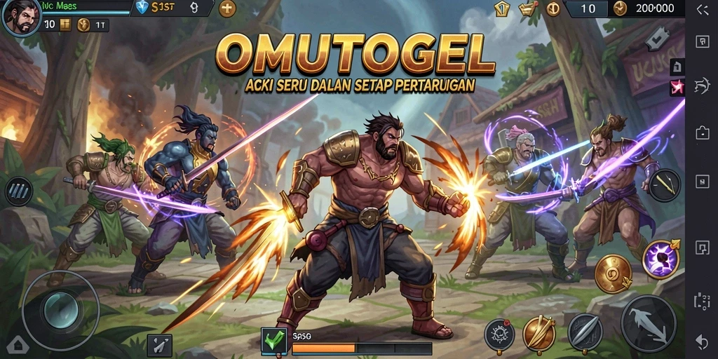 Gameplay Action seru penuh tantangan yang mendebarkan.