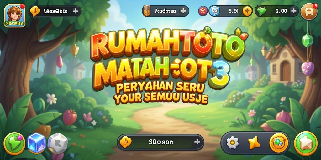 Tampilan gameplay menarik dari RUMAHTOTO yang menantang.