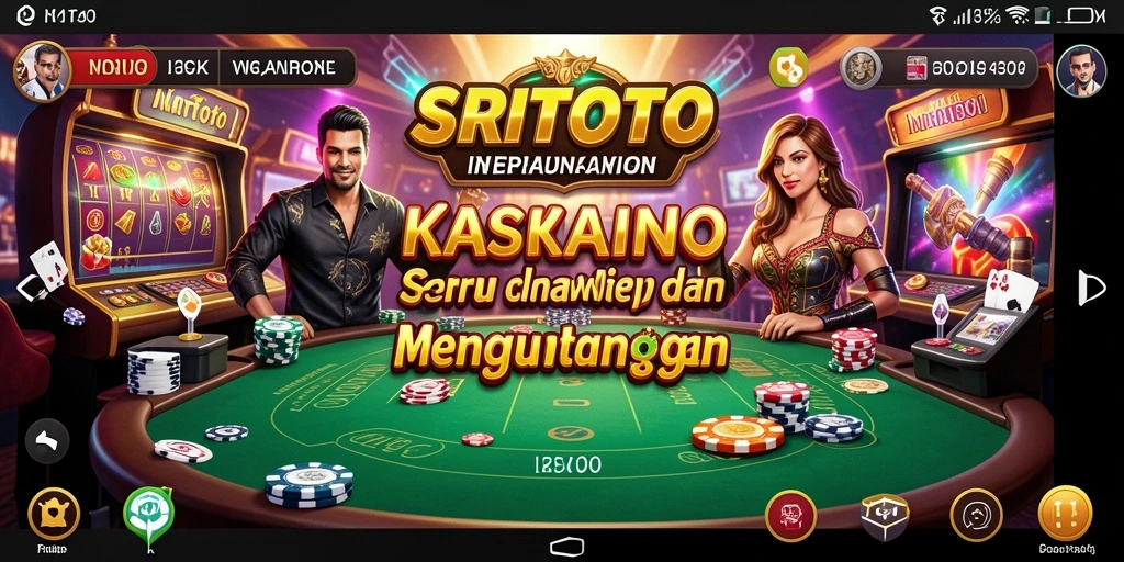 Tampilan gameplay kasino yang menarik di SRITOTO.
