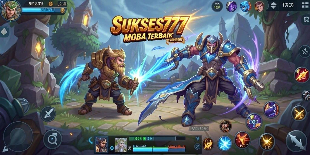 Tampilan menarik dari gameplay yang mendebarkan di SUKSES777.