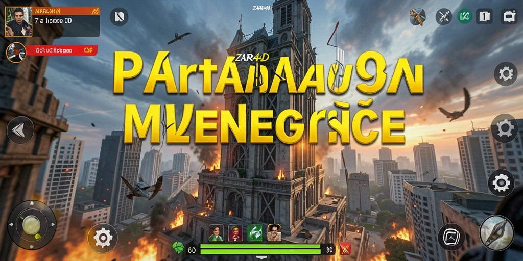 Tampilan gameplay ZARA4D yang menegangkan dalam pertempuran Tower Defense.